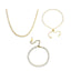 Icy Tennis Necklace & Bracelet 3 Piece Bundle