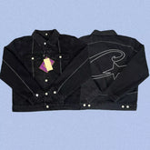 Corteiz Heavyweight Denim Jacket Black