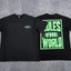 Corteiz RTW Box Logo T-Shirt – Black/Green