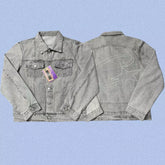 Corteiz Heavyweight Denim Jacket Grey