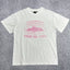 Corteiz Cruise Ship Rules The World T-Shirt – White/Pink