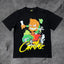 Corteiz Cartoon Hot Rod Graphic Tee - Black Streetwear T-Shirt