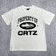 Corteiz Property of CRTZ T-Shirt – White/Black