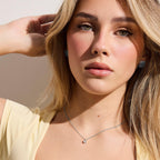 Solitaire Crystal Necklace