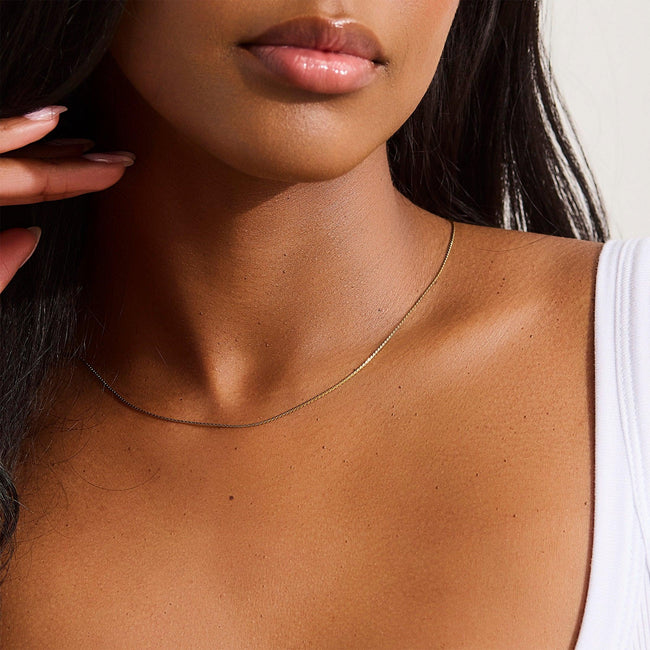 Sharp Chain Necklace Main Image