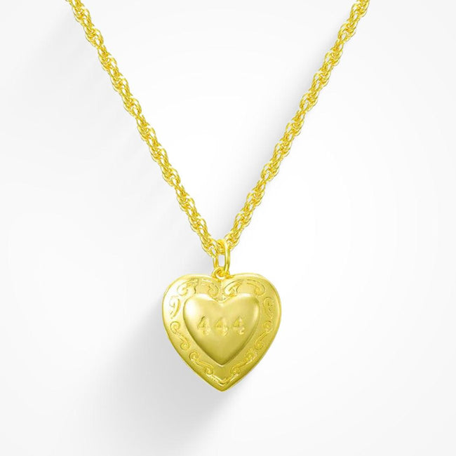 444 You Locket Necklace Hover Image