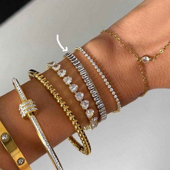 She's An Icon Tennis Bracelet Hover Image