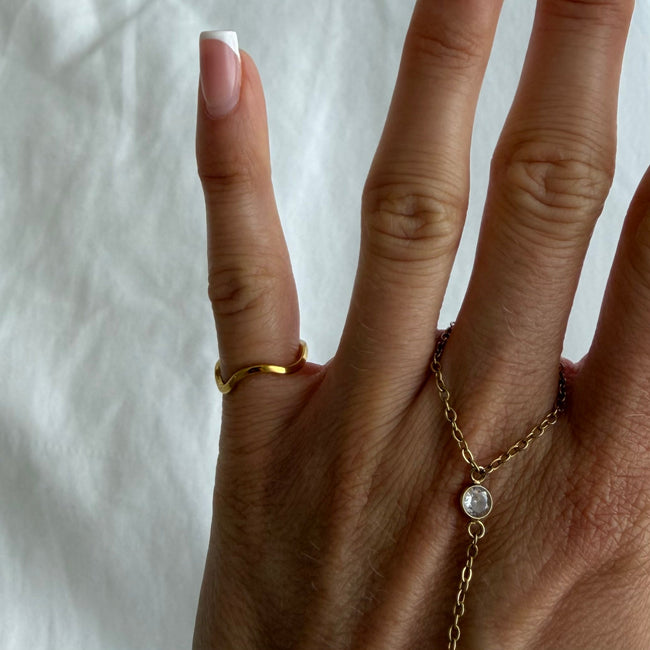 Daydream Wave Pinky Ring Hover Image