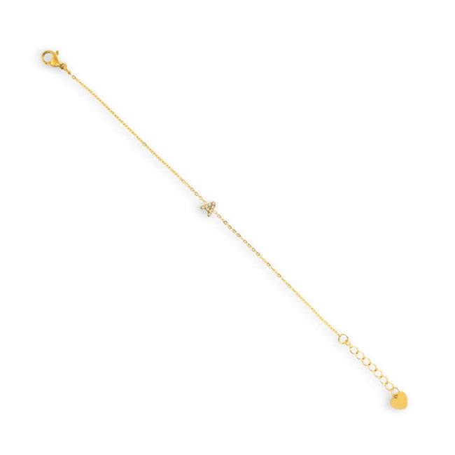 Initial Crystal Bracelet Hover Image