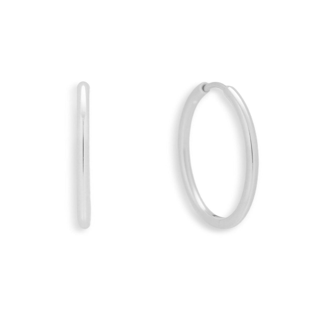 Thin Evryday Hoop Earrings
