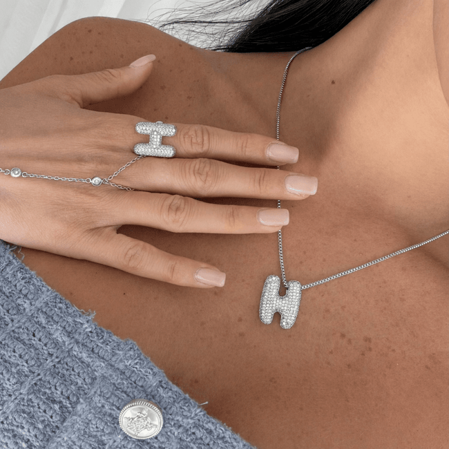 Adore Me Ring & Necklace 2 Piece Bundle Main Image