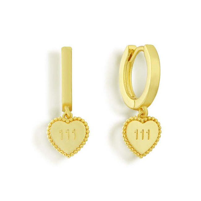 Angel Number Earrings Hover Image
