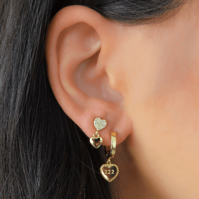 Angel Number Earrings Main Image