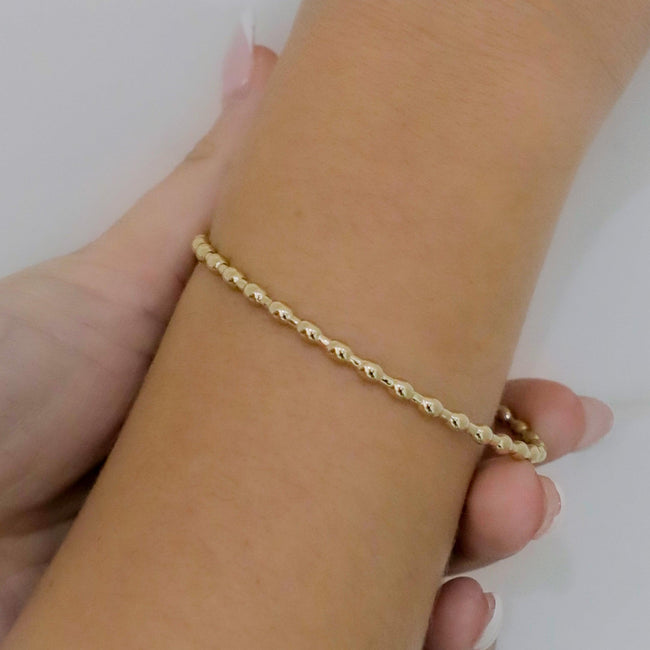 Glow Bead Bangle Hover Image