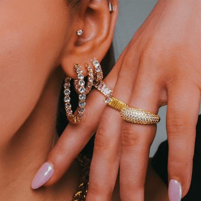 Baby Icy Earrings Main Image