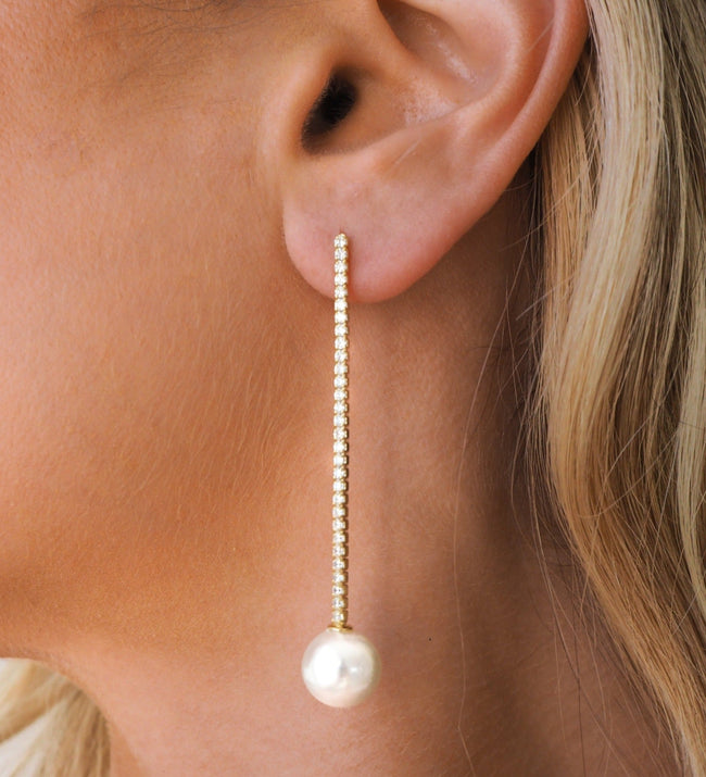 Brielle Earrings | Gold Hover Image
