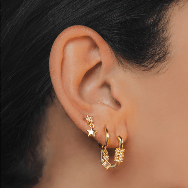 Carabiner Earrings Main Image