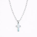 Aura Cross Necklace