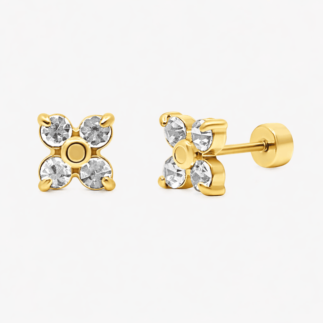 Hana Flat Back Earrings Main Image
