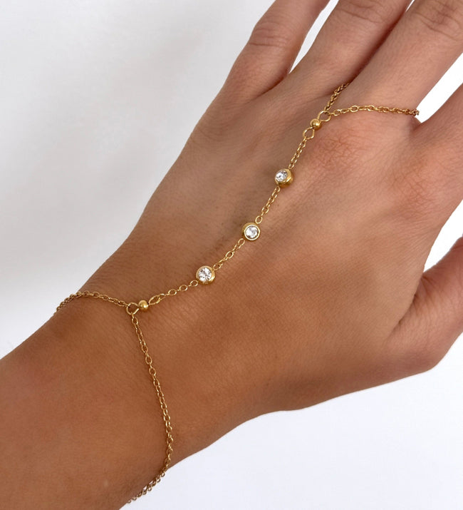 Claudia Hand Chain Hover Image