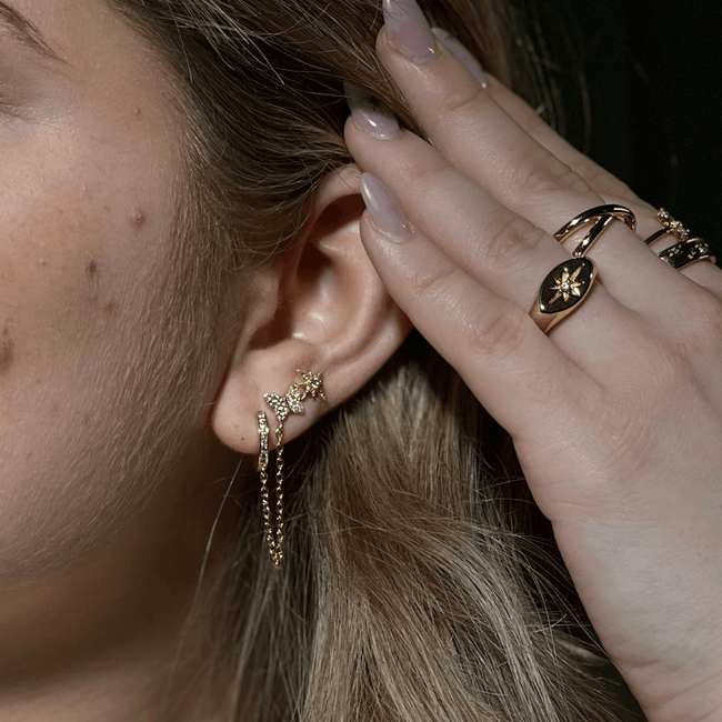 Don't Go Earrings Main Image