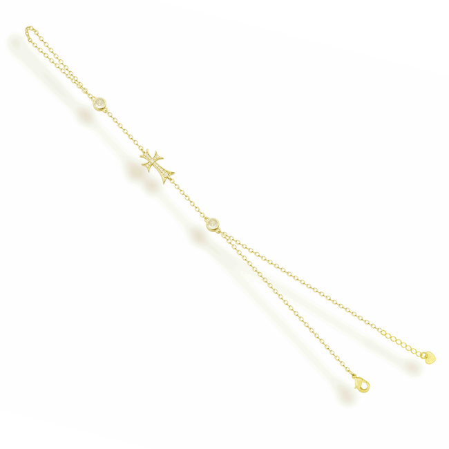 Double Cross Me Hand Chain Main Image