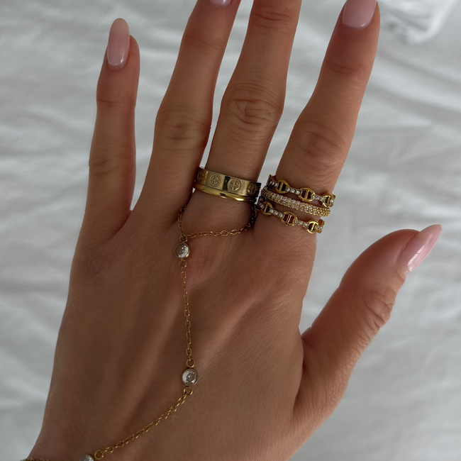 Dolce Iconic Stacked Ring Main Image