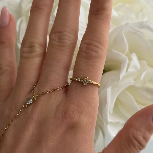 Holy Cross Ring Hover Image