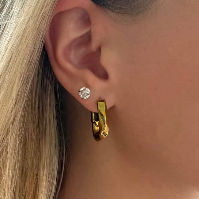 Glazed Girl Earrings Hover Image