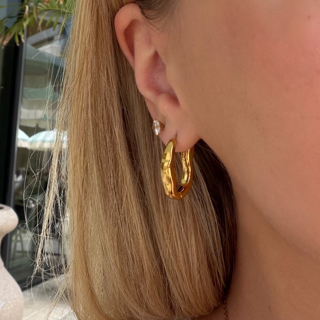 Glossy Girl Earrings Hover Image