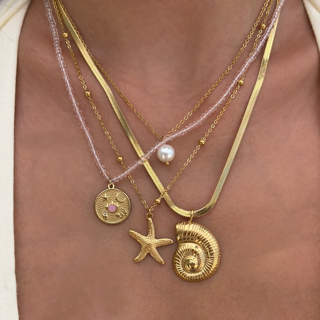 Pink Treasure Necklace Main Image