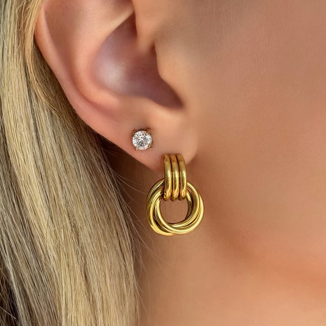 Bordeaux Earrings Hover Image