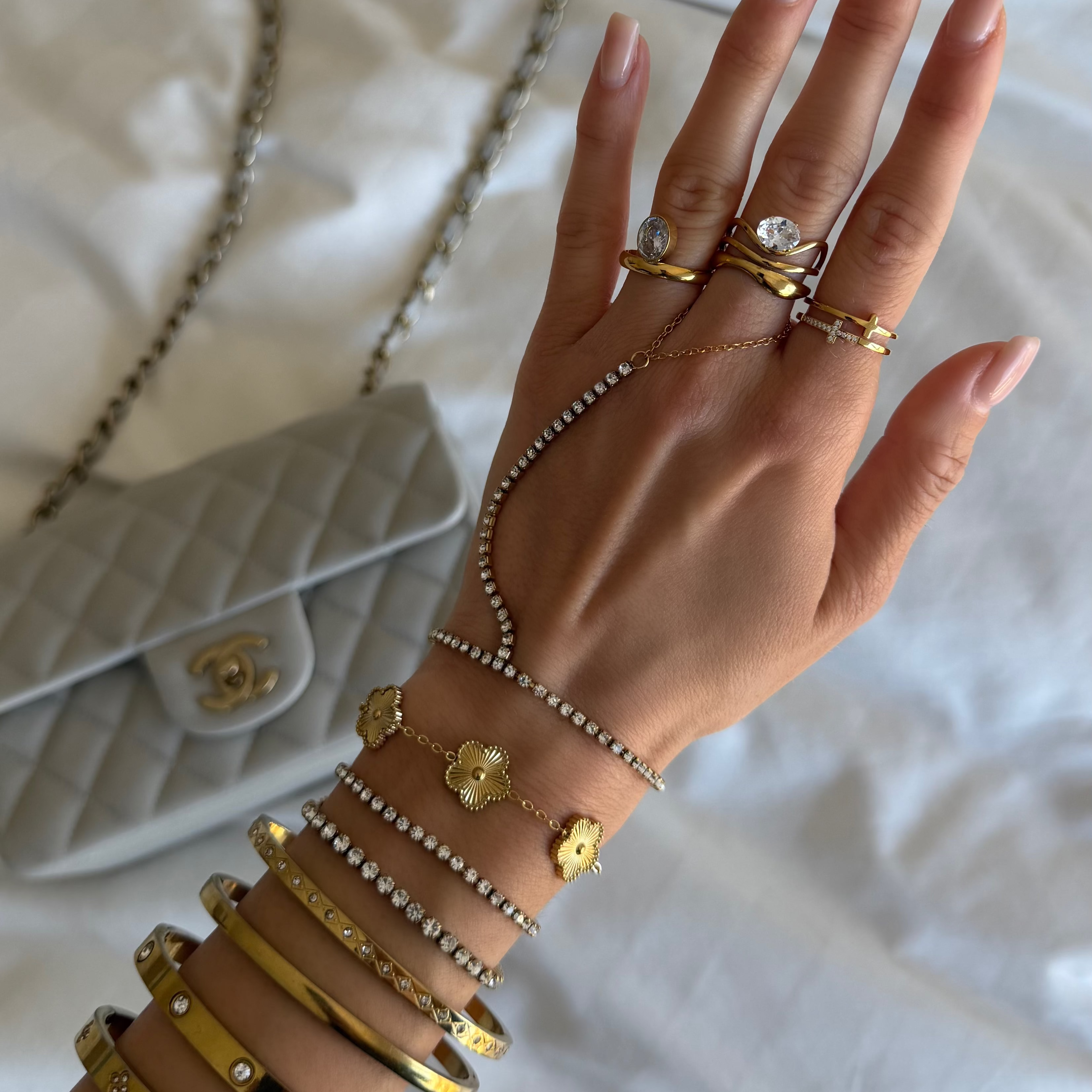Divine Darling Cross Ring