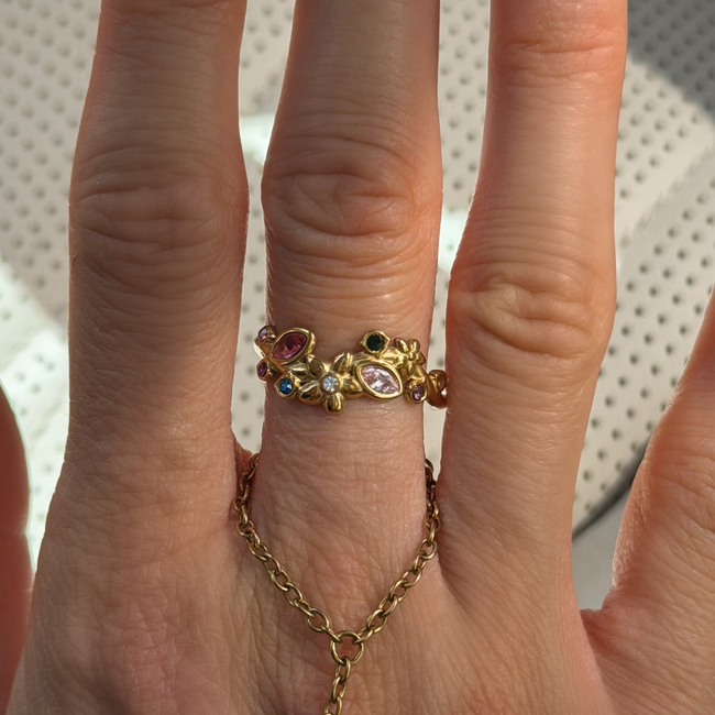 Prism Petal Ring Hover Image
