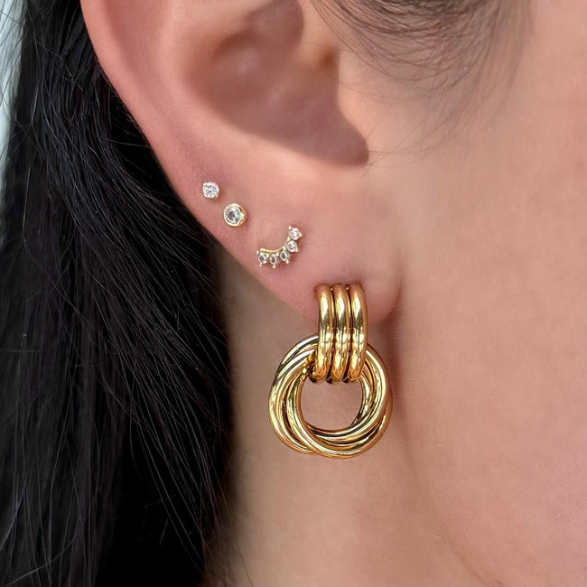 Bordeaux Earrings Main Image