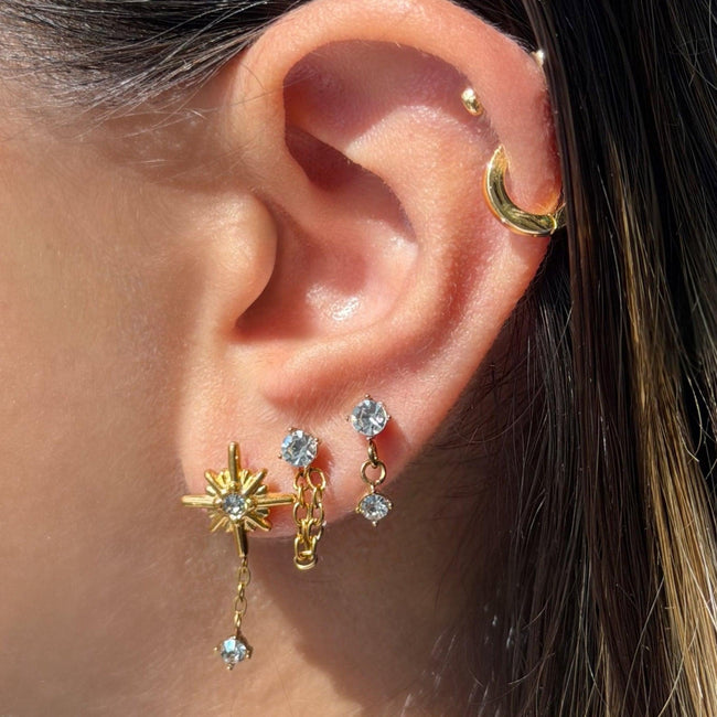 Flat Back Earrings Set Collection Main Image