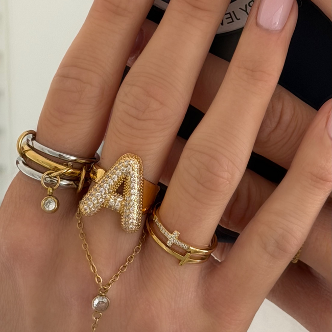 Ava Stacked Ring Main Image