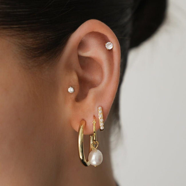 Pure Pearl Earrings Main Image