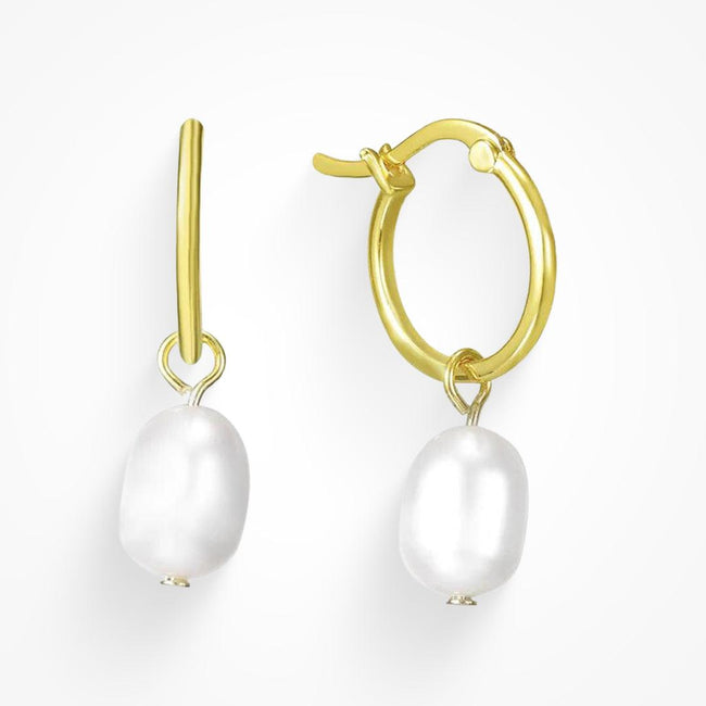 Pure Pearl Earrings Hover Image