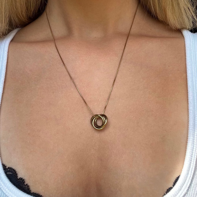 Trifecta Necklace Hover Image