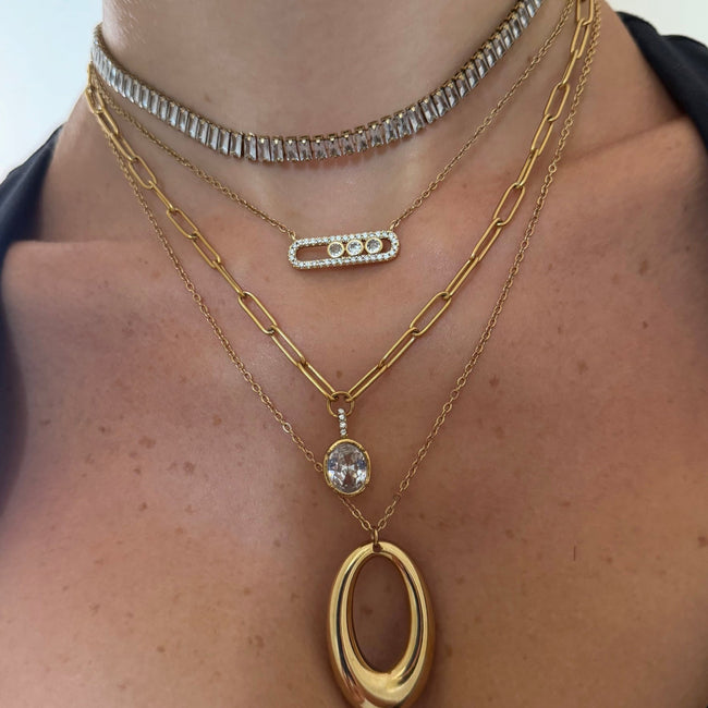 It Girl Sparkle Necklace Hover Image