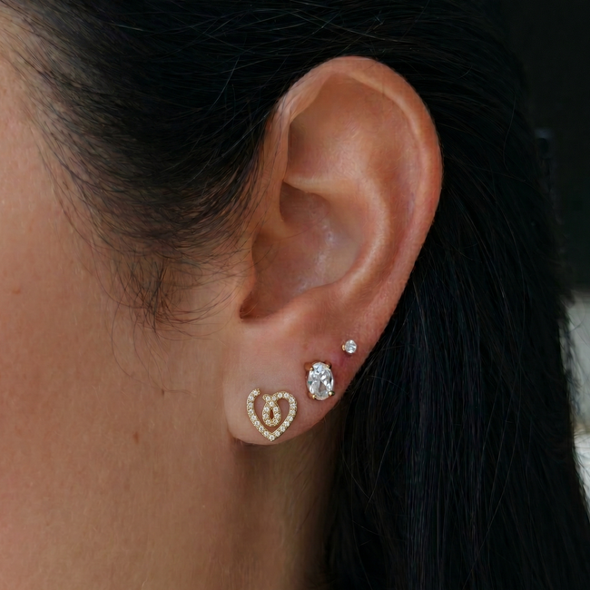 Love Of Mine Stud Earrings Hover Image