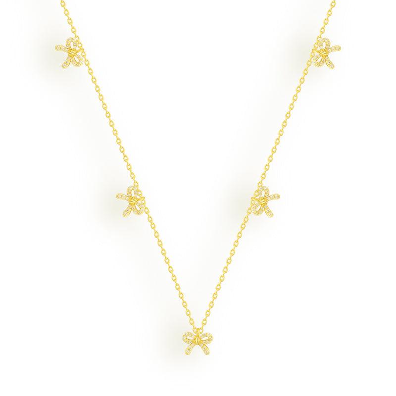 Belle Bow Necklace