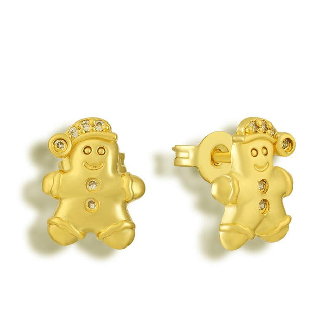 Gingerbread Earrings Hover Image