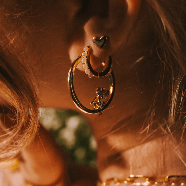 Guardian Angel Earrings Main Image