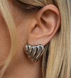 Hazel Earrings | Silver