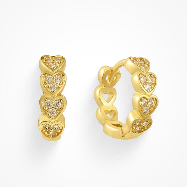 Hearts All Around Earrings Hover Image