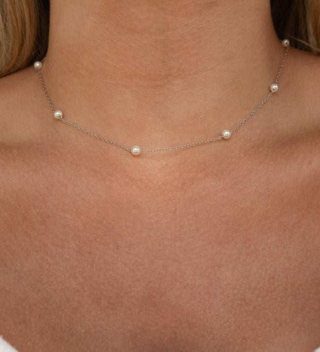 Heidi Necklace | Silver Hover Image
