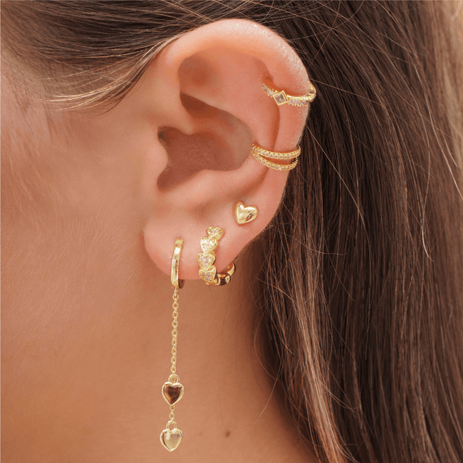 Hearts All Around Earrings Main Image