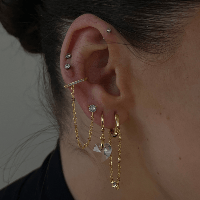 Hooked On You Earring/Earcuff Hover Image